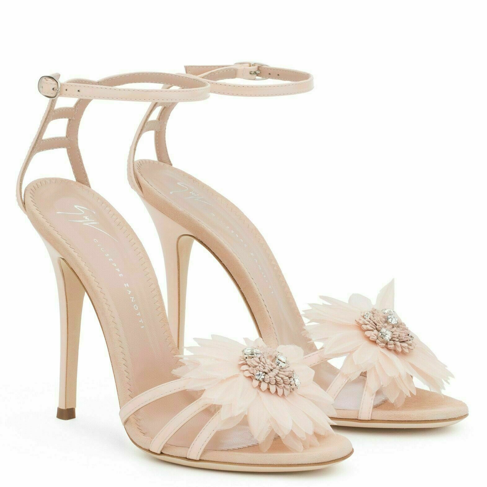 Giuseppe Zanotti Alien Patent High Heels Sandals Shoes 3.5