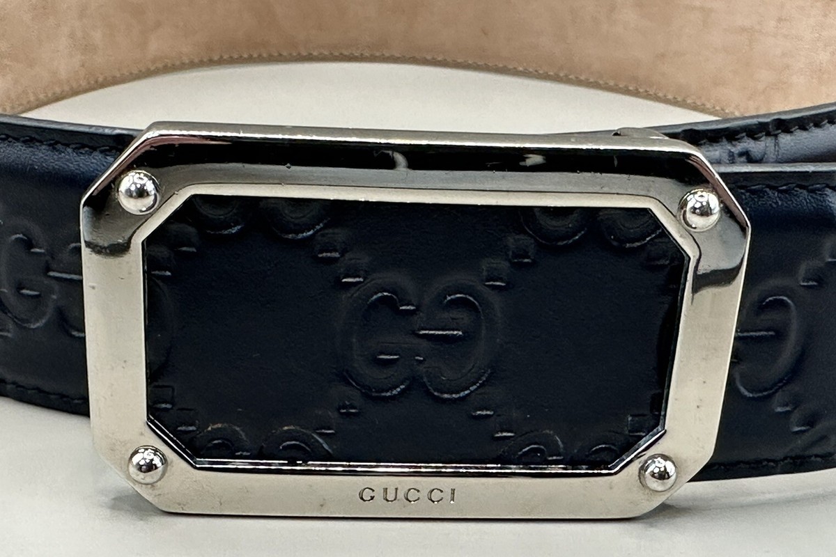 ベルト Gucci Cintura GG Marmont reversible thin belt in white leather | GUCCI® US