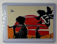 Samurai Champloo Limited Edition Artist Signed “Anime Classic” Trading Card 8/10