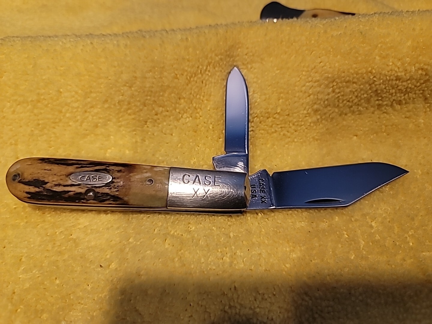 CASE XX CUTLERY USA AWESOME 62009 1/2 SS BARLOW KNIFE STAG 1970's eBay
