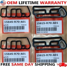 2 Sets Genuine OEM 15815R70A01 15845R70A01 Cylinder Head Solenoid Gasket VTEC US