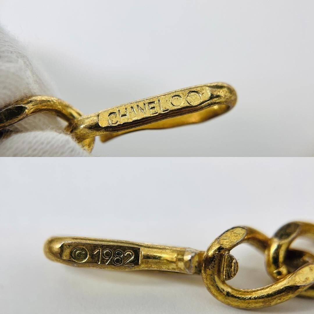 CHANEL Vintage CC Medallion Round Logo Chain Belt Gold | eBay display picture 3