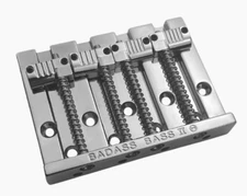 Chrome Leo Quan Badass II Bass Bridge 4-string Fender P/Jazz Bass® BB-3342-010