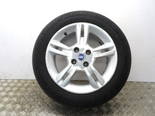 FIAT GRANDE PUNTO 15" ALLOY WHEEL & GOOD TYRE 175/65 R15  51732813 FAST FREE P&P