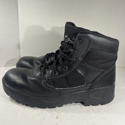 Law Pro Mens Dispatch Duty 2.0 Black Leather Police Combat  display picture 3