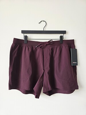 NWT LULULEMON GNPL Plum Burgundy License To Train Shorts