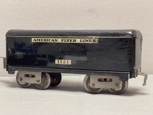 Vintage American Flyer O Scale #1121 Tin Litho Tender ONLY - Made in USA - Picture 2 of 6