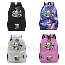 Toca&Life World School Backpack Bag Rucksack Mochila Bookbag Toca Boca Bagpack