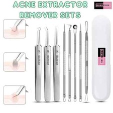 Pimple Remover Tool Kit Blackhead Extractor Comedone Acne Home Park