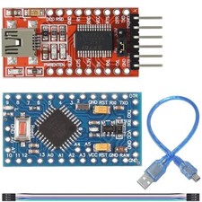FT232RL USB to Serial Converter Adapter Module 3.3V 5V with Mini USB Cable