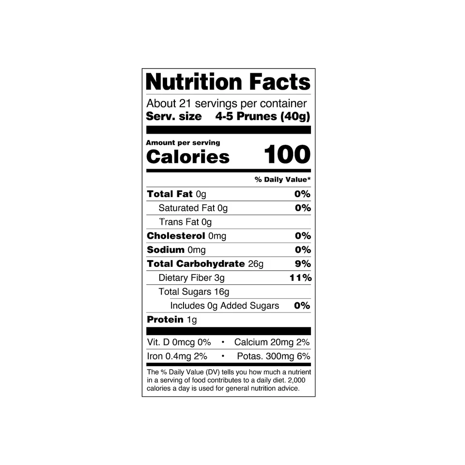 Mariani Probiotic Prunes, 30 oz - Resealable Bag, Dried Pitted Plums with Gan... Foto 4 de 4