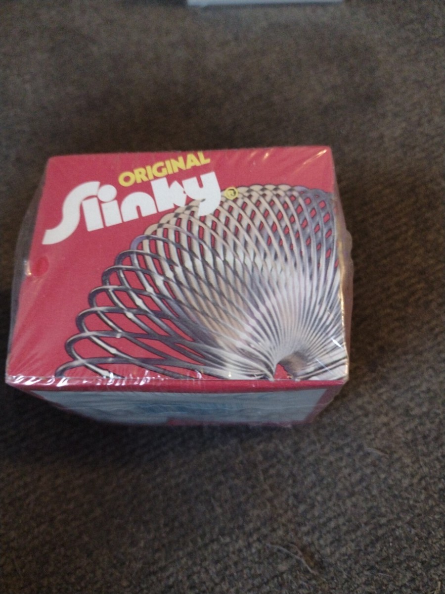 NEW James Industrie Metal Original Slinky,sealed Box 1995 vtg 50th