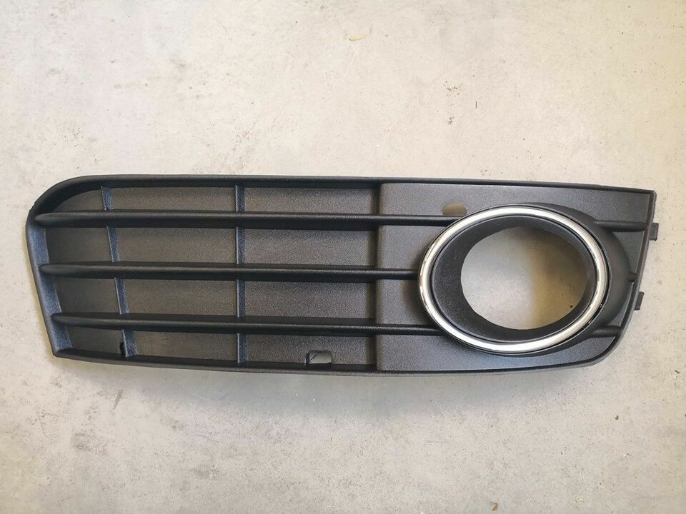 Grille pare-chocs avant droit pour Audi A4 B8 et S4 2007-2011 en ABS noir