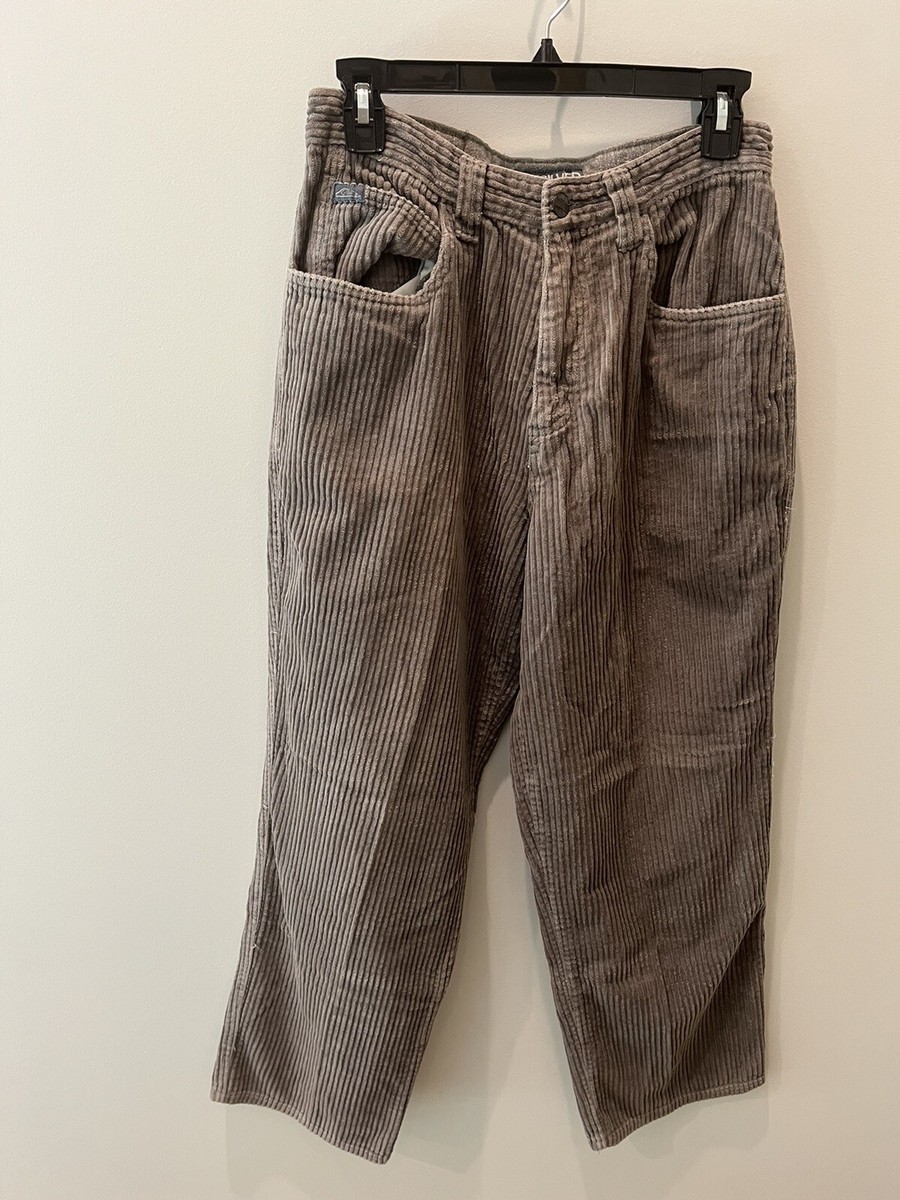 パンツ corduroy pants 90s Vintage 90's Quiksilver Brown Corduroy Pants 29x30 | eBay