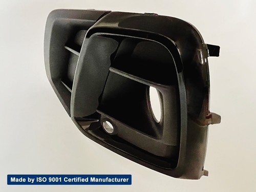 Fits Fog Lamp Bezel With Glossy Black Rim 2021-2024 Audi Q5 SQ5 Driver Left Side - Picture 8 of 12