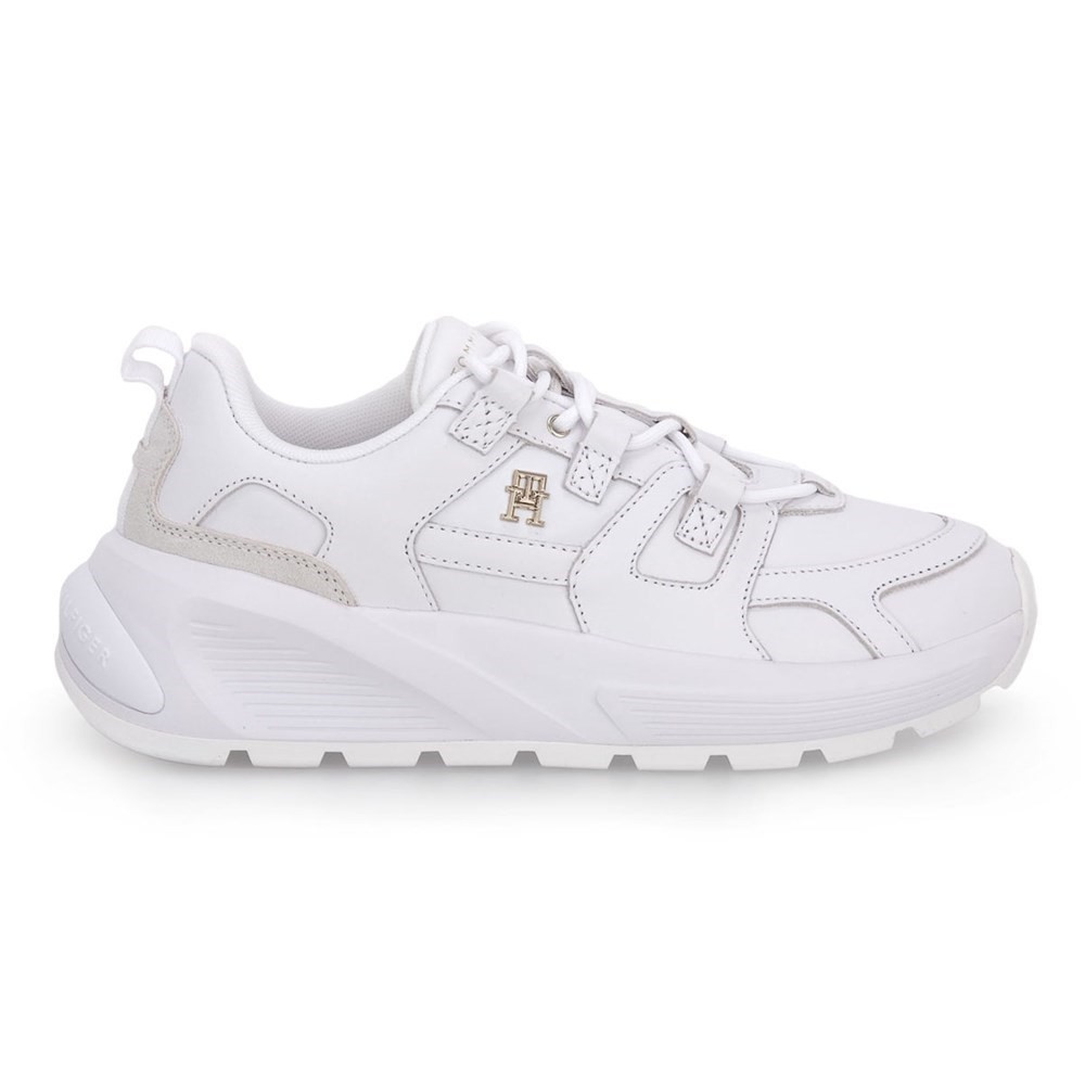 Shoes Universal women Tommy Hilfiger Ybs Premium Runner FW0FW07340YBS White thumbnail 2