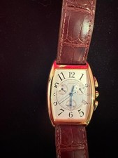 Coach (W116) Gold Tone Analog Quartz Men's Chronograph Watch