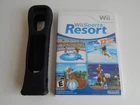 Wii Sports Resort Game & Black Motion Plus Adapter in Gel Sleeve! Nintendo Wii