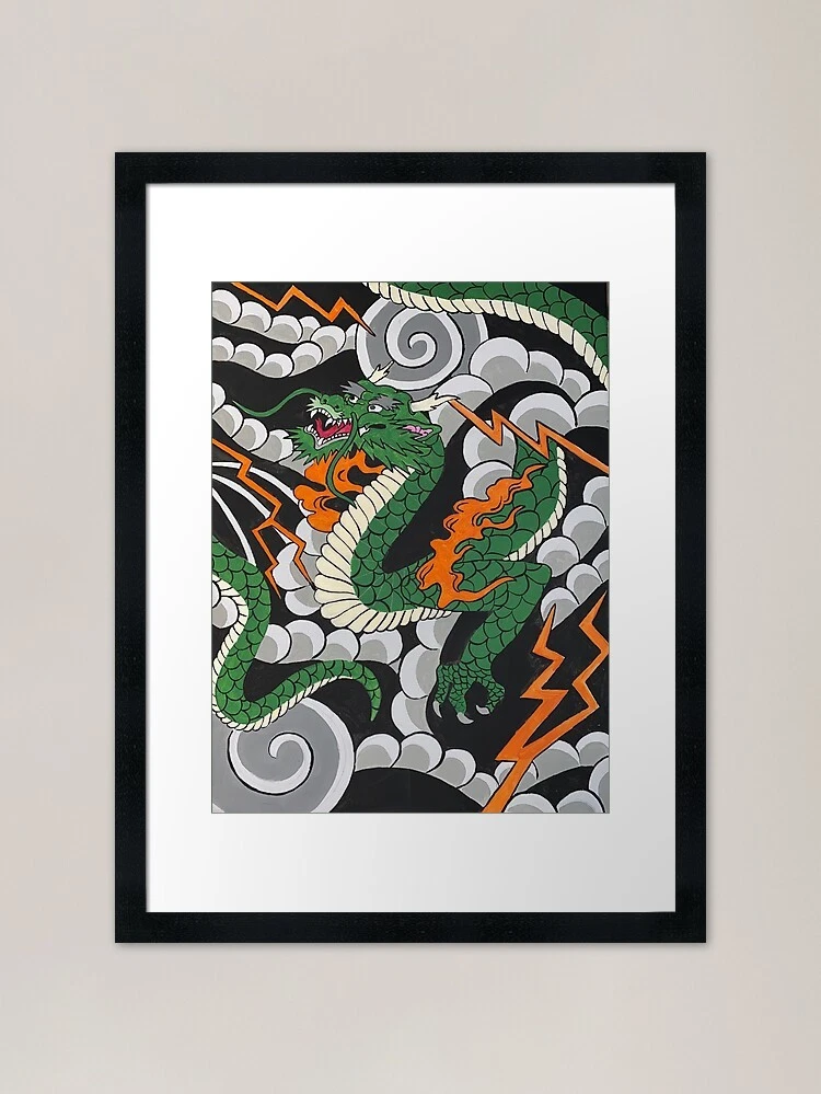 【限定特別価格】Japanese Dragon細密画 限定特別価格】Japanese Dragon細密画