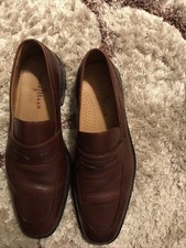 Cole Haan Men’s Penny Loafers Brown Leather Size 9 C07514