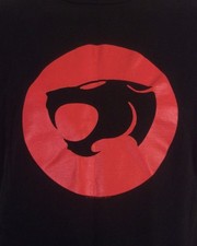 vintage 90s Y2K retro Thundercats Logo T-Shirt 1999 Cartoon TV Show sz M