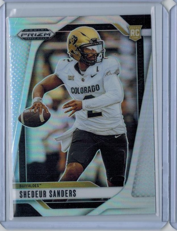 2025 PANINI PRIZM DRAFT SHEDEUR SANDERS RC SILVER PRIZM ROOKIE #19