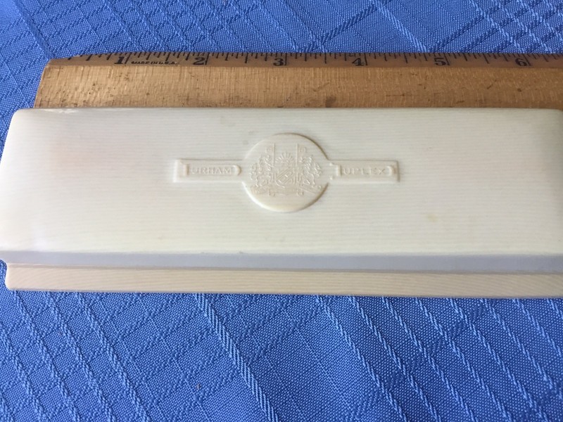 Vtg Durham Duplex Folding Safety Comb Razor Shaving Kit  with Blades and Case