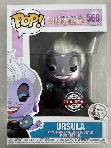 Ursula with Eels (Metallic) 568 ~ Disney: The Little Mermaid ~ Funko Pop Vinyl