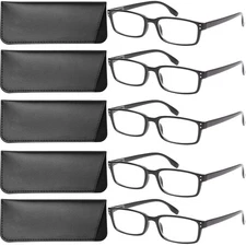 Yogo Vision Reading Glasses Men & Women Readers Spring Hinge Lightweight