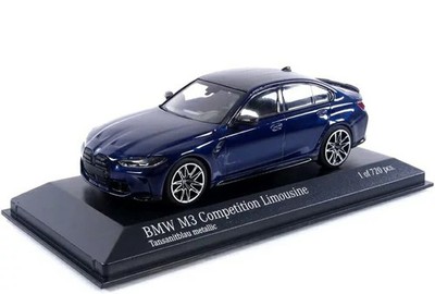 PMA 1/43 BMW M3 Competition G80 2020 blau Diecast Modellauto
