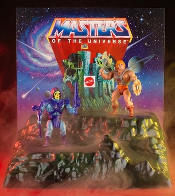 Masters of the Universe MOTU He-Man & Skeletor Store Display Custom