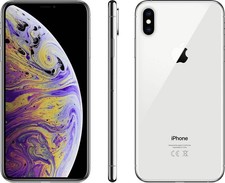 Apple iPhone XS - 256GB - Silber - 100% Batterie - XXL-SET - WIE NEU!