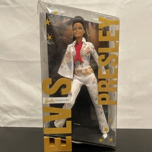 Barbie Signature Elvis Presley Brunette 2020 Collector Doll with Stand NEW
