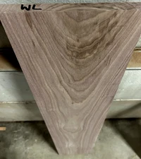 ONE PIECE BEAUTIFUL KILN DRIED S2S WALNUT LUMBER WOOD 46" X 9" X 3/4" WL