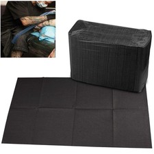 50Pcs Disposable Tattoo Clean Pad Table Covers Large, 50 black