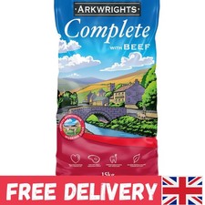 15kg Complete Beef Dog Food - Ideal for Working and Sporting Dogs 2.22 per kilo