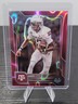 2025 Bowman University Chrome- Marcel Reed Pink Lava Refractor #133 Texas A&M