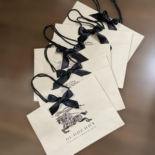 Bolsas de Papel Burberry Shopper 5 Artículos Papelería Accesorio Colección Original