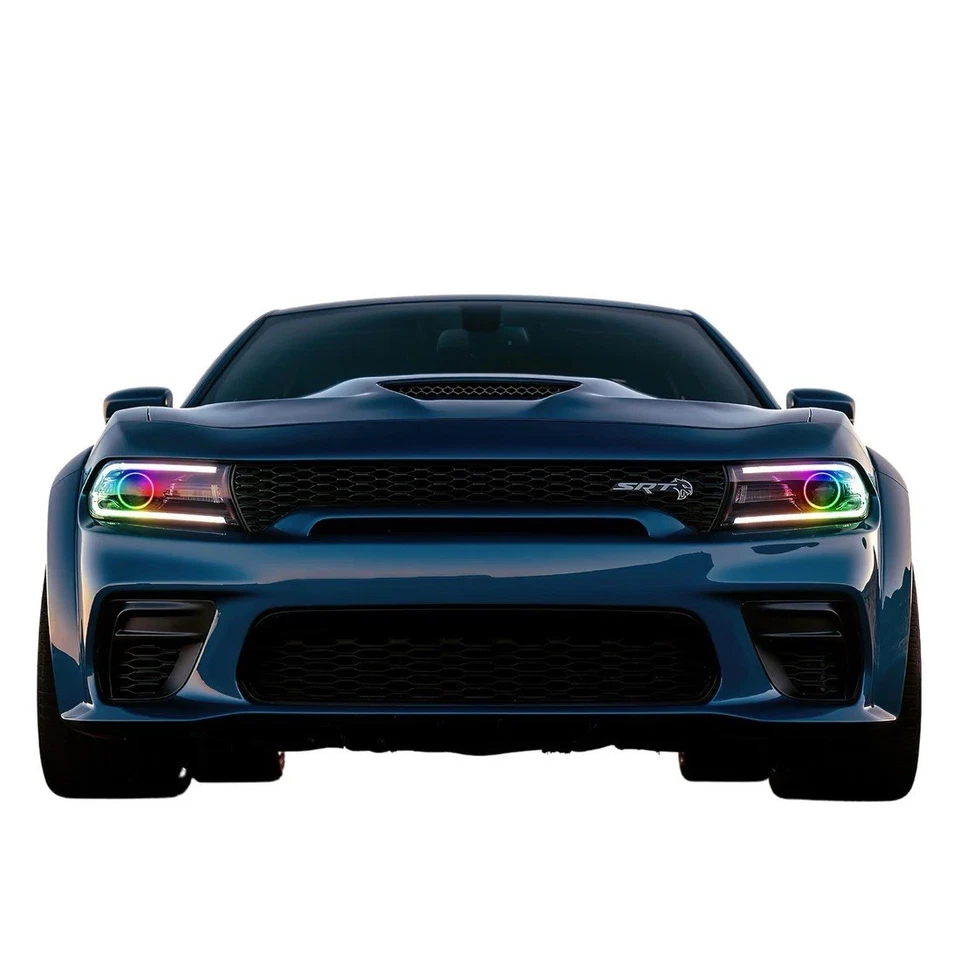 Комплект разноцветных светодиодных ламп Dodge Charger RGB Halo - Изображение 2 из 3