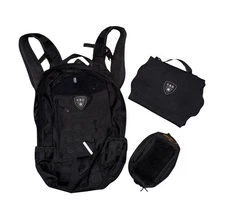 TBG 2.0 Tactical Diaper Bag Backpack Black Baby Gear & Change Mat Dump/ Wipe