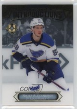 2022 Upper Deck Ultimate Collection Introductions Nikita Alexandrov #UI-11 11jd