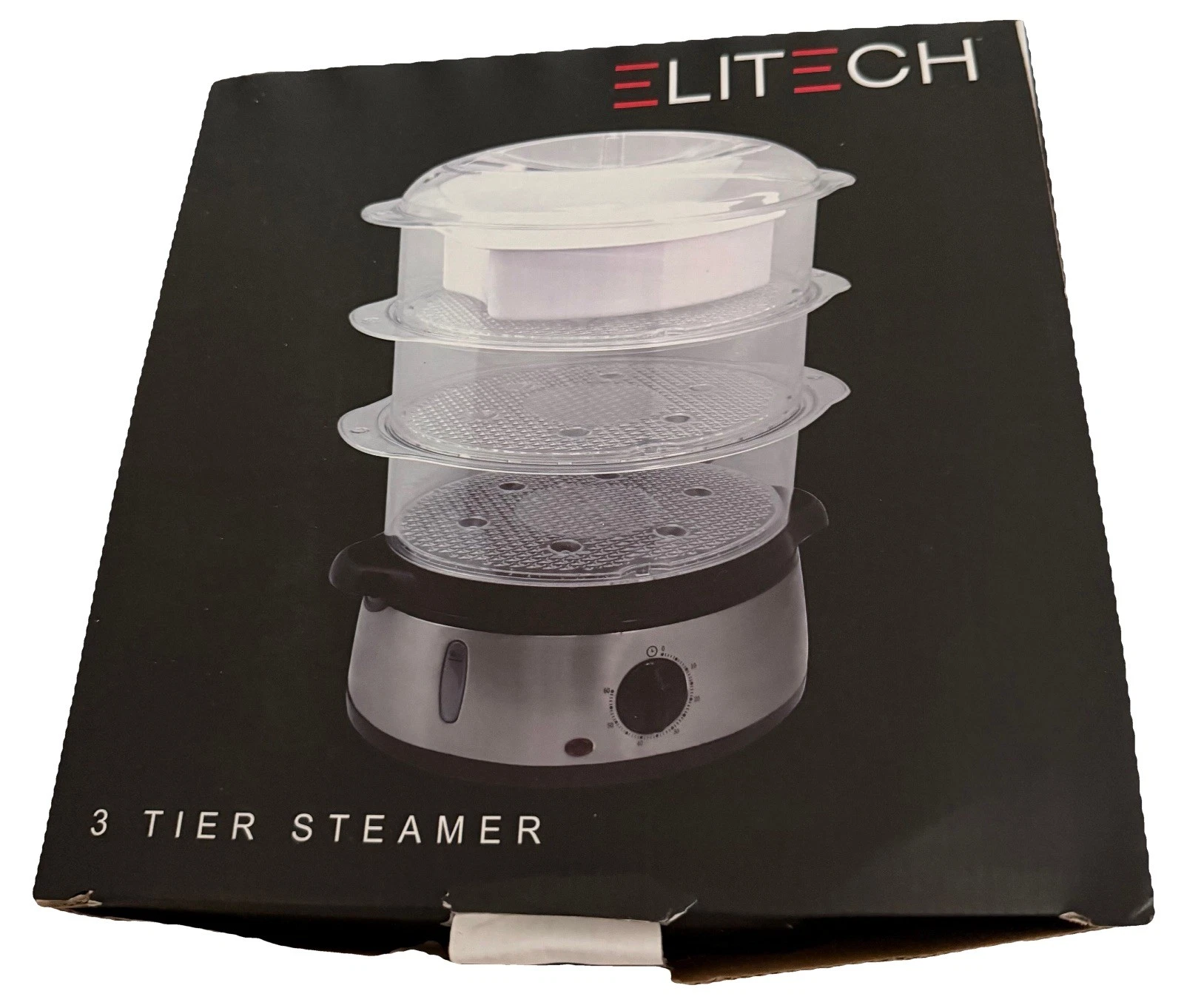 Steamers Pots & Pans Cookware Dining Bar Home, 3-Tier LITCH Steamer BNIB.