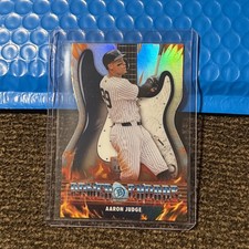 2026 Bowman Chrome Aaron Judge Power Chords Refractor Die Cut #PC-1 Yankees