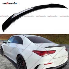 Spoiler Schwarz Heckspoiler Lippe Spoilerlippe für Mercedes CLA C118 CLA45 AMG--