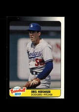 Orel Hershiser 1990 Fleer Baseball MVPs Baseball Card #19 Los Angeles Dodgers