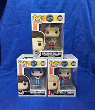 Beverly Hills 90210 Funko Pop Lot of 3 Brandon Walsh Brenda Walsh & Kelly Taylor