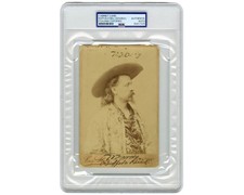 William Buffalo Bill Cody Twice Signed Cabine...