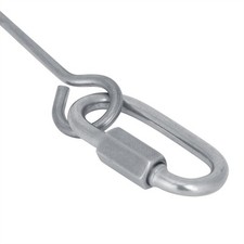 1PC Edelstahl Kabob Skewer Für Papagei Budgie Bird Food Spielzeug Base Häng AK