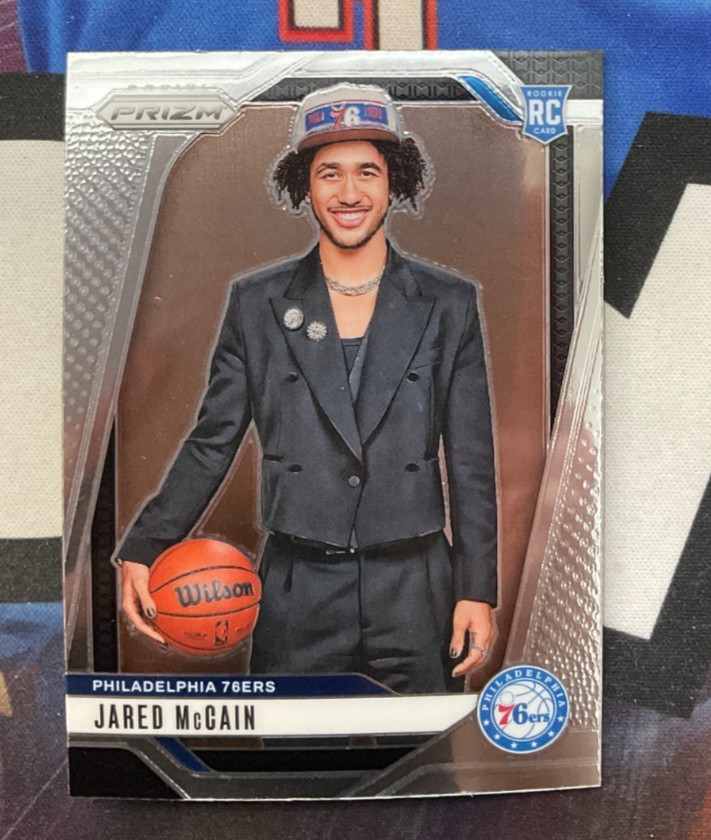 2024-25 Panini Prizm Basketball #222 Jared McCain Variation Rookie RC