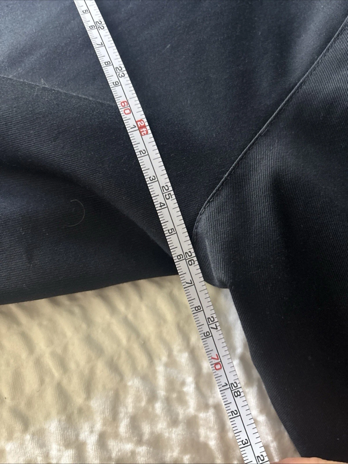 Burberrys Double Breasted Navy Blue Men's Trench Coat Superb Size 50 Long image 20